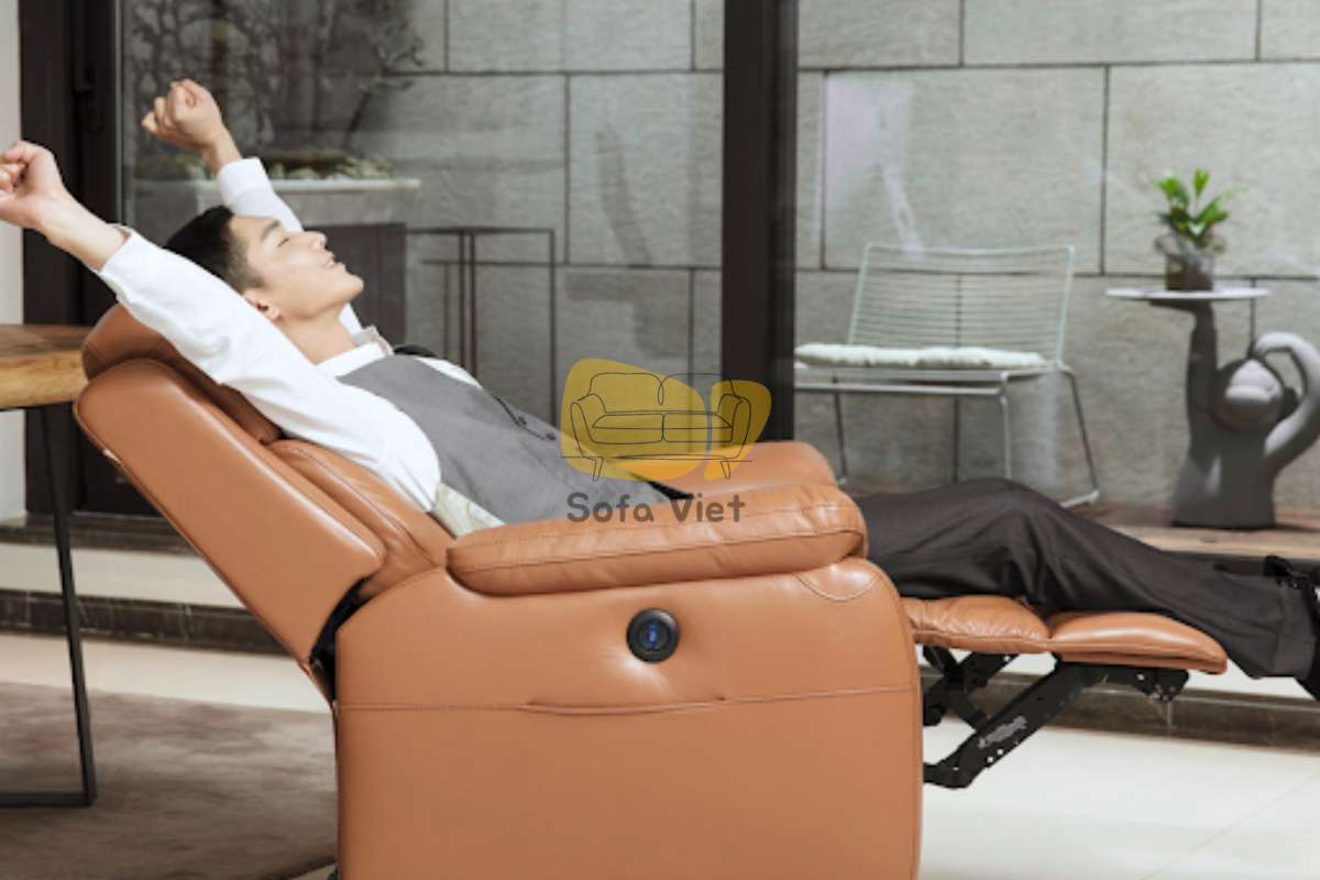 Ghế sofa thư giãn có thiết kế linh hoạt