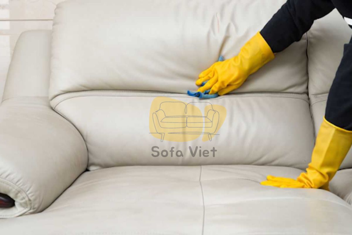 Cách làm sạch ghế sofa da trắng bị mốc đơn giản nhanh chóng ngay tại nhà