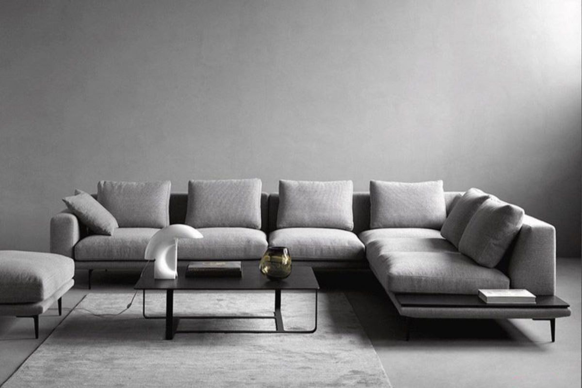 Mẫu ghế sofa cực đẹp khi được bọc bằng sợi Linen
