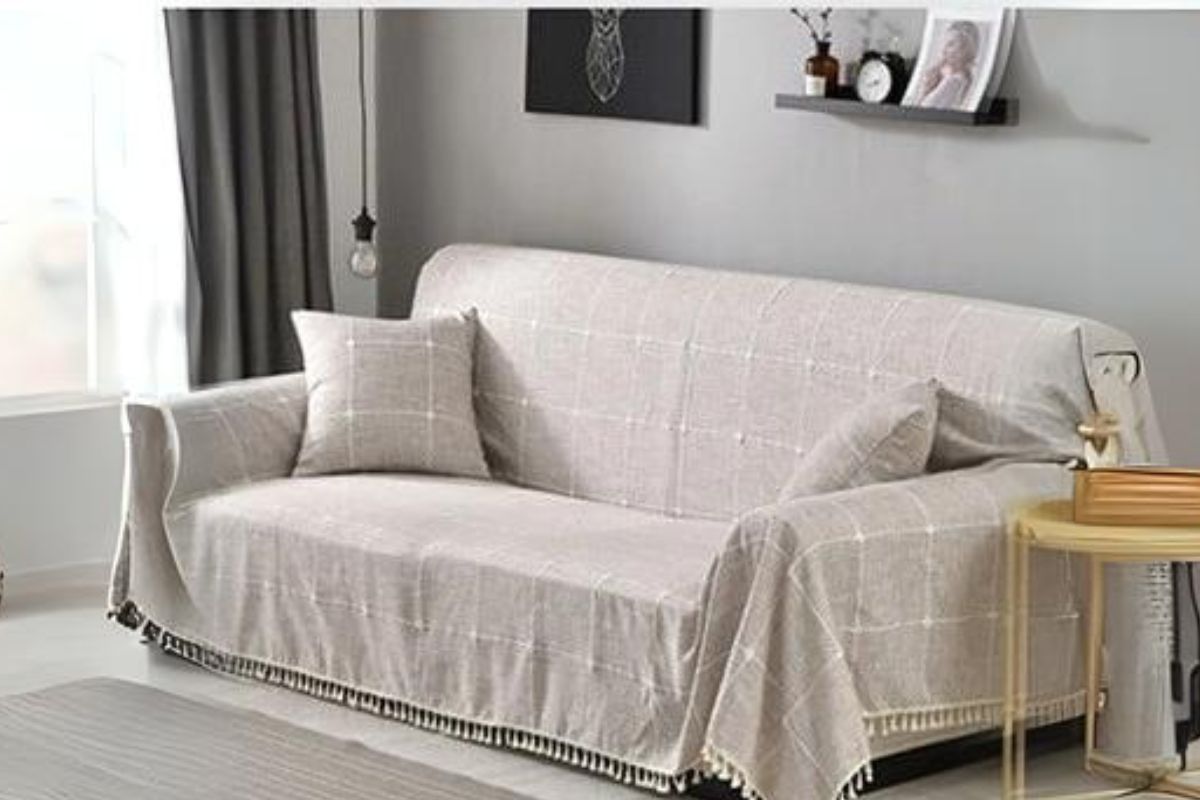 Chăn phủ sofa với vẻ đẹp hoài cổ